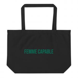 Big Tote Bag Kaki Femme Capable