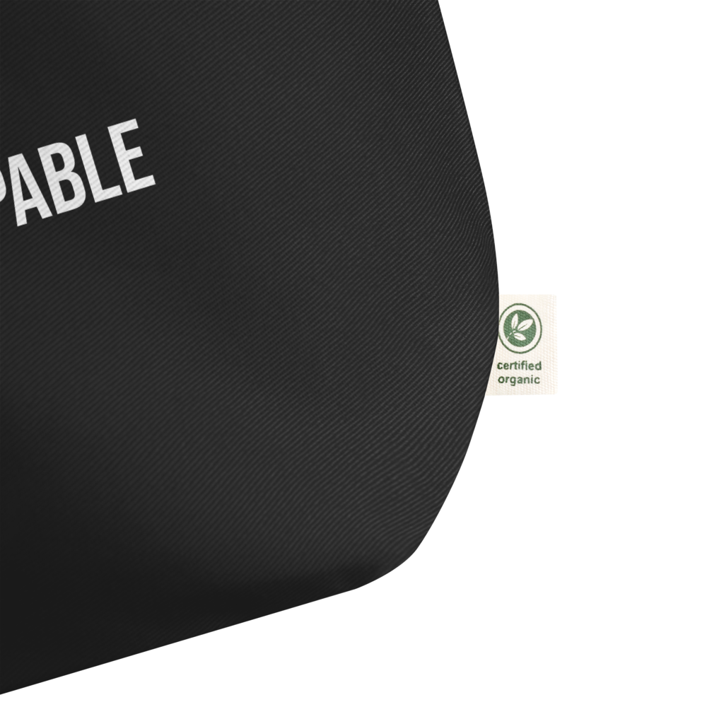 Big Tote Bag Black Maman Capable – Image 3